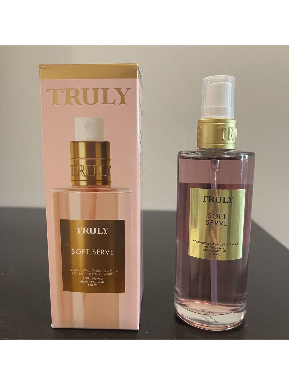 Truly Soft Serve Perfume Mist 100ml - Strawberry, Vanilla & Amber Scent
